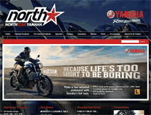 Tablet Screenshot of northstaryamaha.com.au